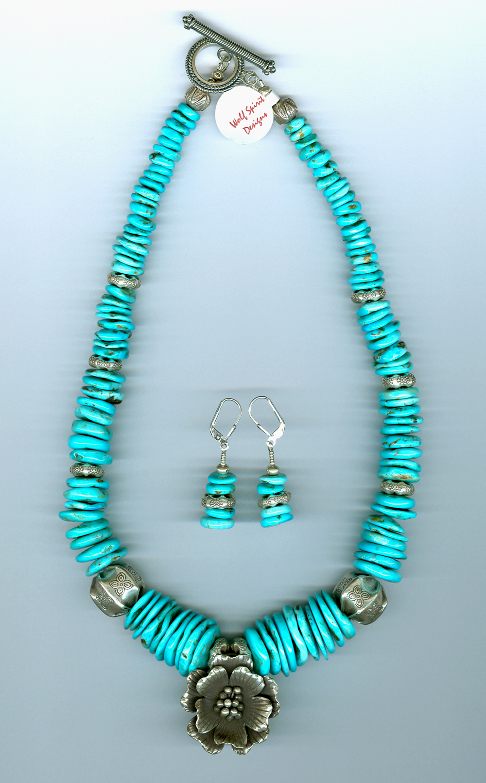 Turquoise and Thai Necklace